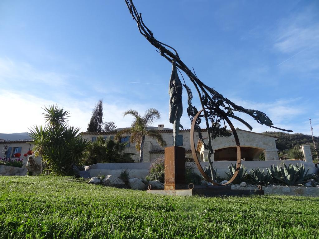 Bed and Breakfast Les 4 Elements Tourrettes-sur-Loup Exterior foto